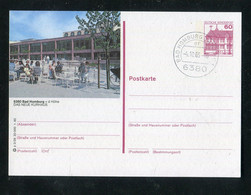 Bundesrepublik Deutschland / Bildpostkarte Bild/Stempel "BAD HOMBURG" (F428) - Postales Ilustrados - Usados