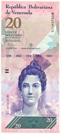 Venezuela - 20 Bolívares - 29.10.2013 - Pick 91.f - Serie W - Luisa Cáceres De Arismendi - Venezuela