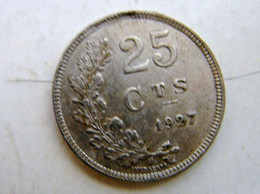 Monnaie. 21. 25 Centimes 1927 - Luxembourg