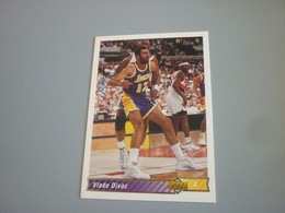 Vlade Divac Los Angeles Lakers Basketball Upper Deck 1992-93 Spanish Edition Trading Card #189 - 1990-1999