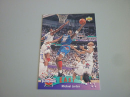 Michael Jordan East All Star Game Basketball Upper Deck 1992-93 Spanish Edition Trading Card #5 - 1990-1999