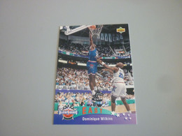 Dominique Wilkins East All Star Game Basketball Upper Deck 1992-93 Spanish Edition Trading Card #13 - 1990-1999