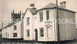 FIRST AND LAST HOUSE INN IN ENGLAND LANDS END OLD R/P POSTCARD CORNWALL - Land's End