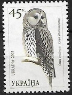 Ukraine - MNH ** 2003 :   Ural Owl  -  Strix Uralensis - Hiboux & Chouettes
