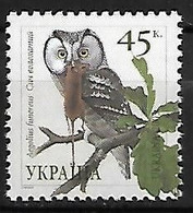 Ukraine - MNH ** 2003 :      Boreal Owl  -  Aegolius Funereus - Hiboux & Chouettes