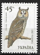 Ukraine - MNH ** 2003 :     Long-eared Owl  -  Asio Otus - Hiboux & Chouettes