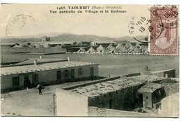 CP De TAOURIT Vue Partielle Du Village Et La Redoute Du 18/06/1920 - Briefe U. Dokumente