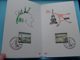 PHILATELIE Et PETROLE N° 278 > Stamp Bruxelles 8-11-1969 ( Format +/- 19 X 12 Cm. ) Blanco Cover ( Ecophil ) ! - 1961-1970