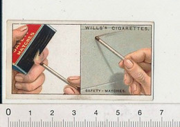 Why Safety-matches Are Safe ? / Pourquoi Les Allumettes De Sûreté Sont-elles Sûres ? Boite D' Allumettes 88/6 - Wills