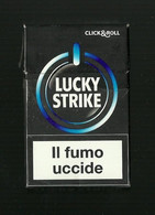 Tabacco Pacchetto Di Sigarette Italia - Lucky Strike Click & Roll Da 20 Pezzi - Vuoto - Etuis à Cigarettes Vides