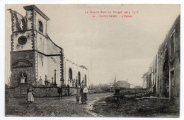 CPA 88    SAINT REMY 1914 1915    -   L EGLISE - Luoghi Santi