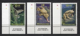 158 MONSERRAT 1991 - Y&T 768/70 SPECIMEN - Grenouille - Neuf ** (MNH) Sans Charniere - Montserrat