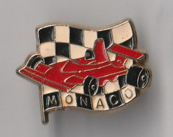 PIN'S THEME AUTOMOBILE  F1  MONACO   FERRARI  ROUGE  RARE - F1