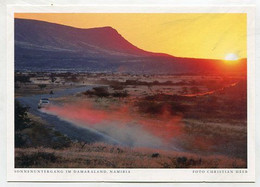 AK 072076 NAMIBIA - Sonnenuntergang Im Damarland - Namibia