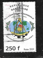 TIMBRE OBLITERE DU GABON DE 2009 N° MICHEL 1695 RARE - Gabon