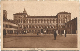 AC999 Torino - Palazzo Reale - Animata / Viaggiata 1929 - Palazzo Reale