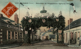 LORRIS SOUVENIR DE L'EXPOSITION AGRICOLE 1905 - Sonstige & Ohne Zuordnung