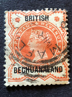 Bechuanaland  SG 9   ½d Vermilion Overprint - 1885-1895 Kronenkolonie