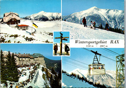 36428 - Niederösterreich - Rax , Raxalpe , Ottohaus , Schneeberg , Berghotel , Raxseilbahn , Mehrbildkarte - Nicht Gelau - Raxgebiet