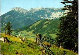 36452 - Niederösterreich - Blick Vom Kreuzberg Auf Die Rax , Speckbacherhütte - Nicht Gelaufen - Raxgebiet