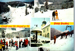 36491 - Niederösterreich - St. Aegyd A. N. , Skilift Stadlhof - Gelaufen 1991 - Lilienfeld