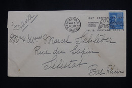 ETATS UNIS - Enveloppe De Washington Pour La France En 1947 - L 127745 - Cartas