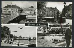 Groeten Uit Ommen , Zwembad , Kasteel Eerde- Used  - 2 Scans For Condition.(Originalscan !!) - Ommen