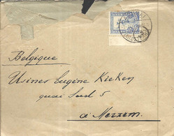 Griekenland  Brief Uit 1910 Met  St.G No. 171 Naar Merksem In Belgie  (7939) - Storia Postale