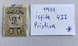 1911 Sultan Resad Journey To Macedonia  Stamps MH PRISTINA   Isfila 433 - Neufs