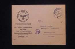 ALSACE LORRAINE - Enveloppe Du Chef De L’Administration Civile De L'Alsace Lorraine Pour Reichenweier En 1944 - L 127756 - Covers & Documents