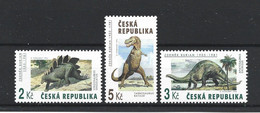 Ceska Rep. 1994 Prehistoric Fauna Y.T. 40/42 ** - Ungebraucht