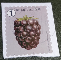 België - Michel - 4792  - 2018 - Gebruikt - Onafgeweekt - Used On Paper  -  Belgisch Fruit Eigen Kweek - Braambes - Oblitérés