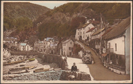 Mars Hill And Harbour, Lynmouth, Devon, C.1940s - Postcard - Lynmouth & Lynton