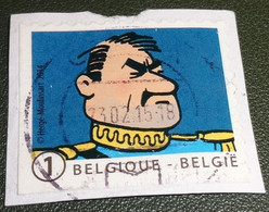 België - Michel - 4460  - 2018 - Gebruikt - Onafgeweekt - Used On Paper - Kuifje Vrienden - TinTin -  Generaal Alcazar - Gebruikt