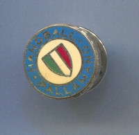 Handball Pallamano - Italy, Federation, Enamel, Vintage Pin  Badge, Abzeichen - Handball