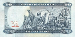 Eritrea P.12   20 Nakfa 2012 Unc - Erythrée