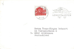 NORWAY - MAIL 1983 LONGYEARBYEN > DE / ZO406 - Storia Postale