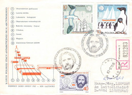 POLAND - REGISTERED MAIL 1987 WARSZAWA > DE / ZO411 - Briefe U. Dokumente