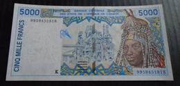 WEST AFRICAN ,  P 713Ki ,  5000 Francs , 2002 , UNC Neuf - West African States