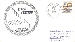 USA - MAIL SIPLE STATION ANTARCTICA 1979 > DE / ZO417 - Cartas