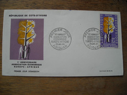 1964 FDC  Association économique Europe-Afrique Abidjan - Ivory Coast (1960-...)