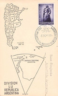 ARGENTINA - CARTE 1961 BASE CONJUNTA Tte. MATIENZO / ZO418 - Storia Postale