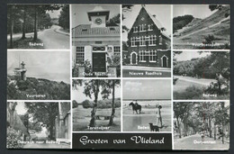 Groeten Van Vlieland  -  Used  31-5-1968  - 2 Scans For Condition.(Originalscan !!) - Vlieland