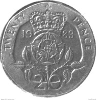 Great Britain - 1983 - KM 931 - 20  Pence - VF+ - Look Scans - 20 Pence