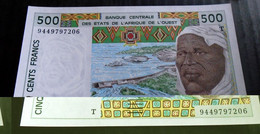 WEST AFRICAN ,  P 810Td,  500 Francs , 1994 , UNC Neuf - États D'Afrique De L'Ouest