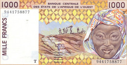 WEST AFRICAN ,  P 811Td,  1000 Francs , 1994 , UNC Neuf - États D'Afrique De L'Ouest