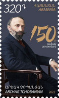 Armenia Arménie Armenien 2022 Mi 1283 150th Anniversary Of Archag Tchobanian Writer Critic Philologist Journalist MNH** - Armenia