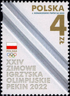 POLAND, 2022, MNH, WINTER OLYMPICS, BEIJING, 1v - Invierno 2022 : Pekín