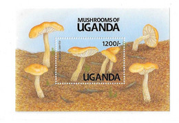 Uganda 1996 Mushrooms Fungi S/S MNH - Uganda (1962-...)