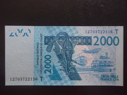 WEST AFRICAN ,  P 816Tl,  2000 Francs , 2012 , UNC Neuf , 4 Notes - West-Afrikaanse Staten